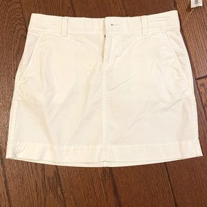 Old Navy White Mini Skirt-New with Tags-Size 0